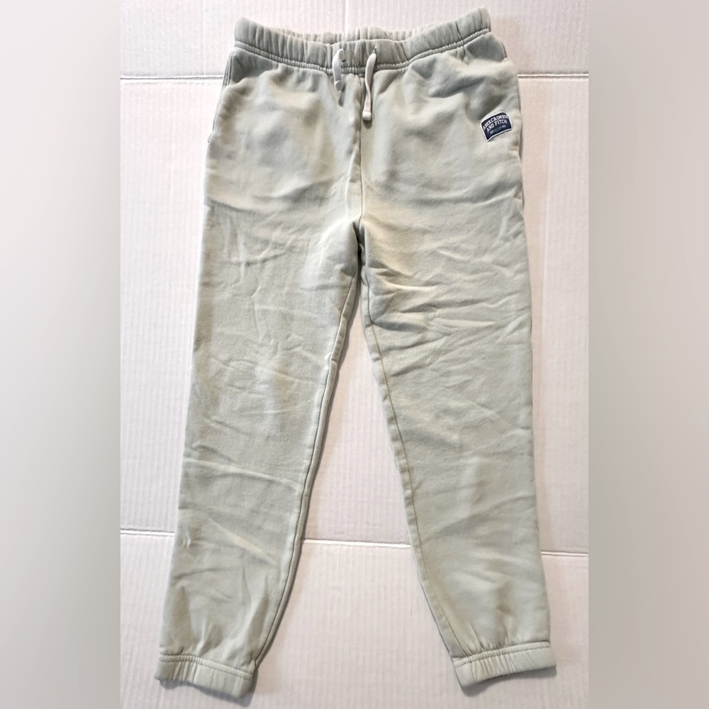 Abercrombie Kids sweatpants, size 11/12 Girl’s, loose comfy, mint green